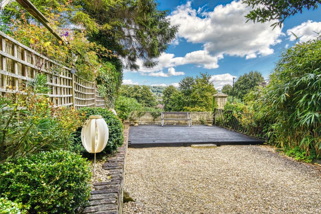2 Bedroom Apartment In Bath City Centre With Garden & Free Parking Eksteriør billede
