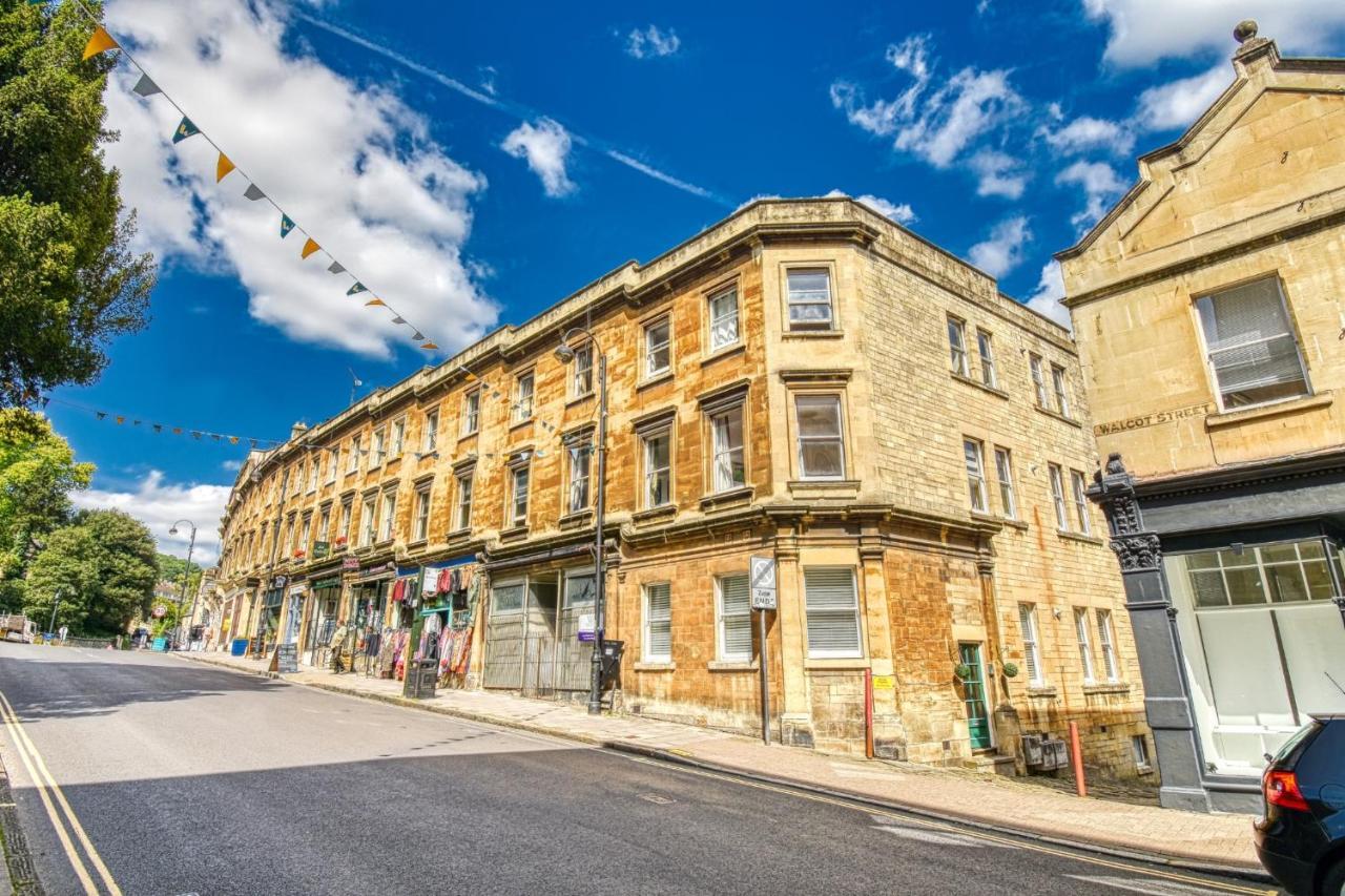 2 Bedroom Apartment In Bath City Centre With Garden & Free Parking Eksteriør billede